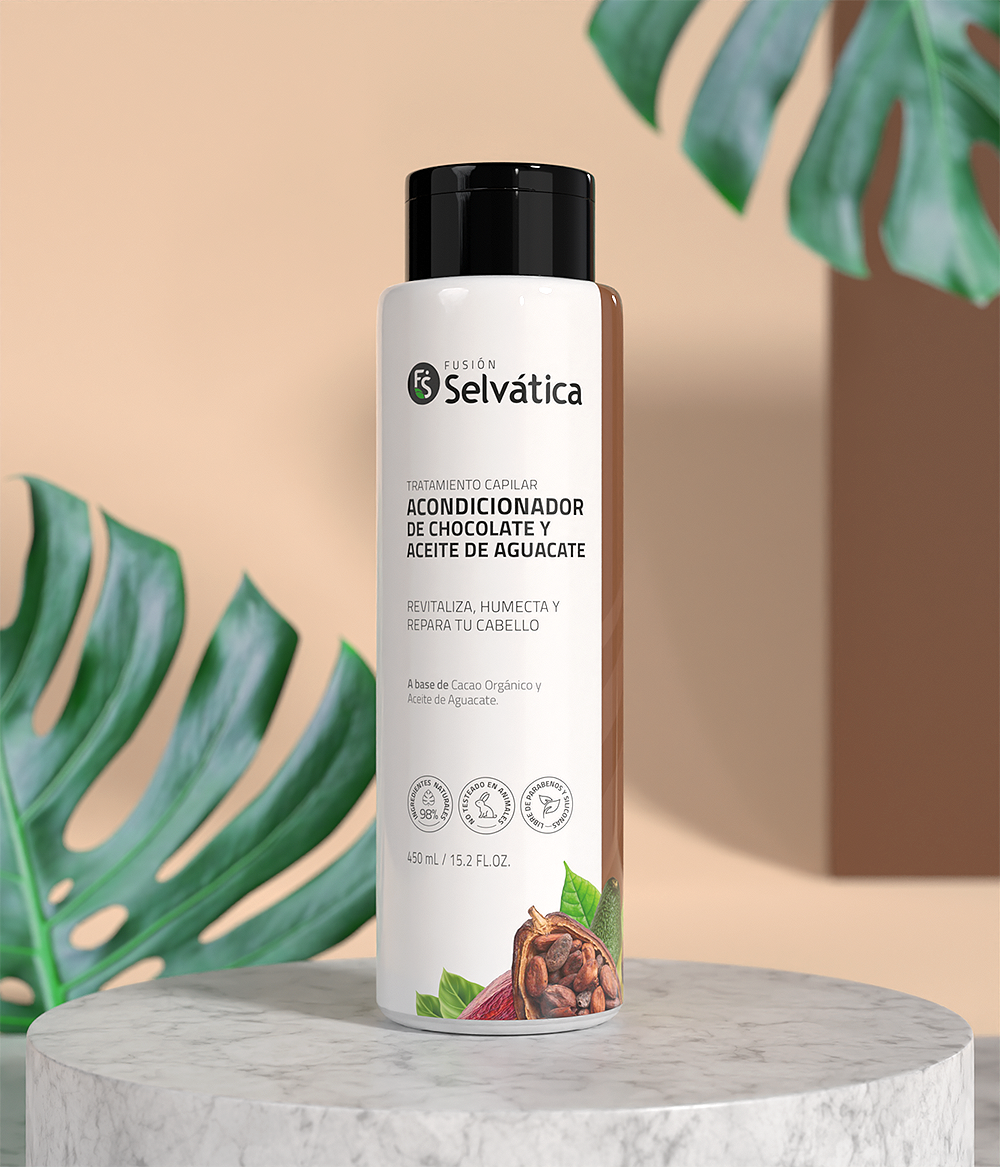 Acondicionador Capilar de Chocolate 450 ml