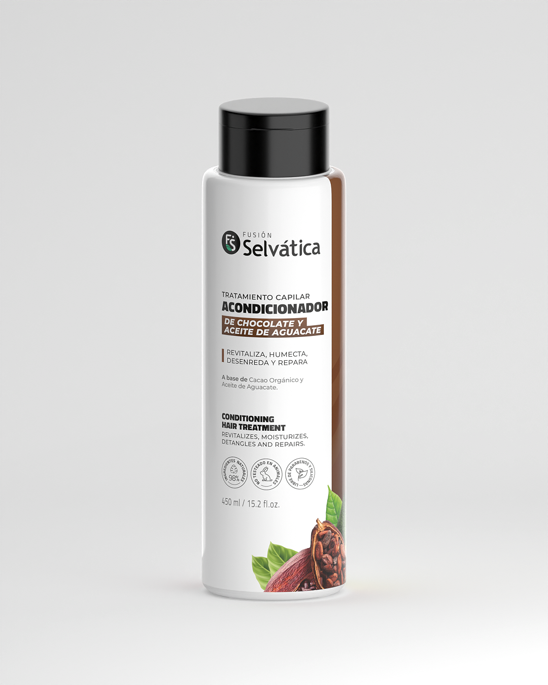 Acondicionador Capilar de Chocolate 450 ml