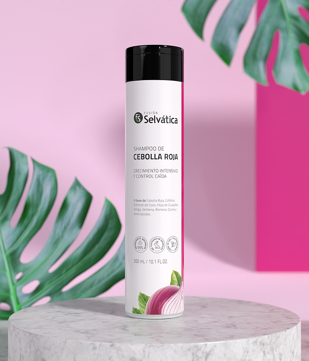 Shampoo de Cebolla Roja 300 ml