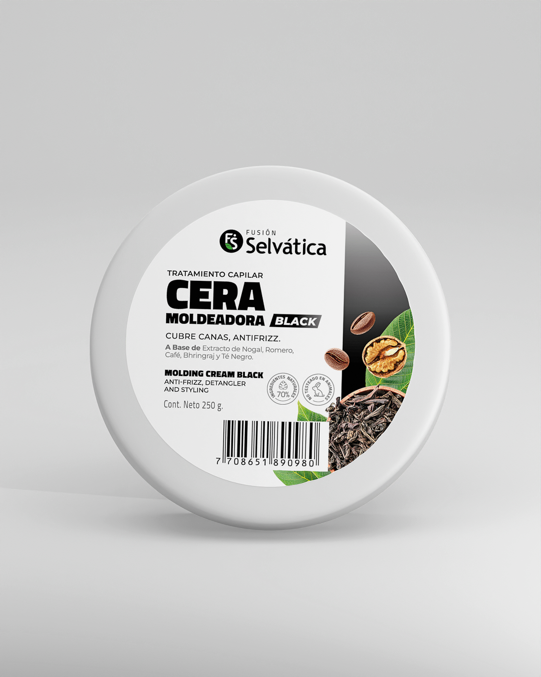 Cera Moldeadora Black 250 g