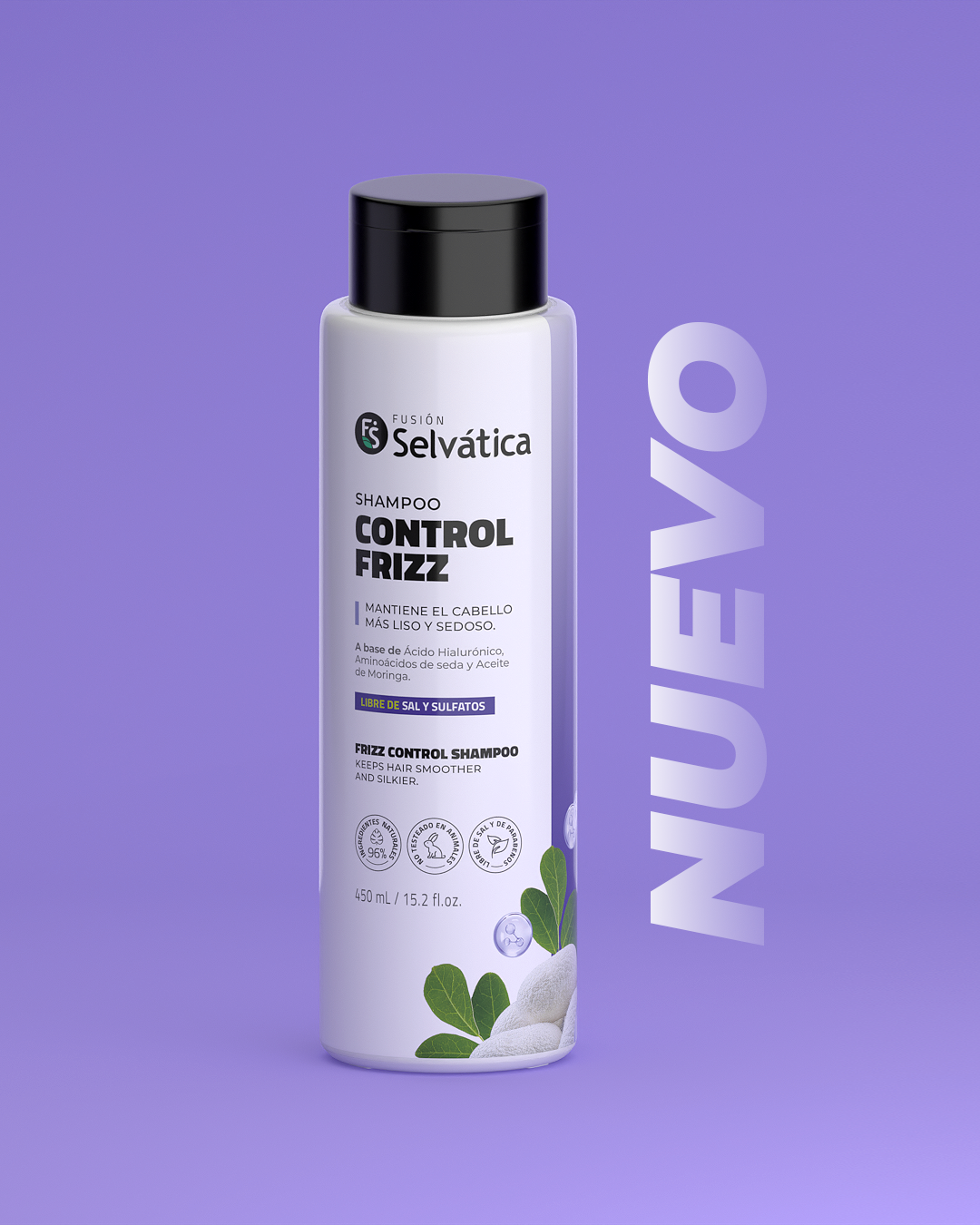 Shampoo Control Frizz 450 ml