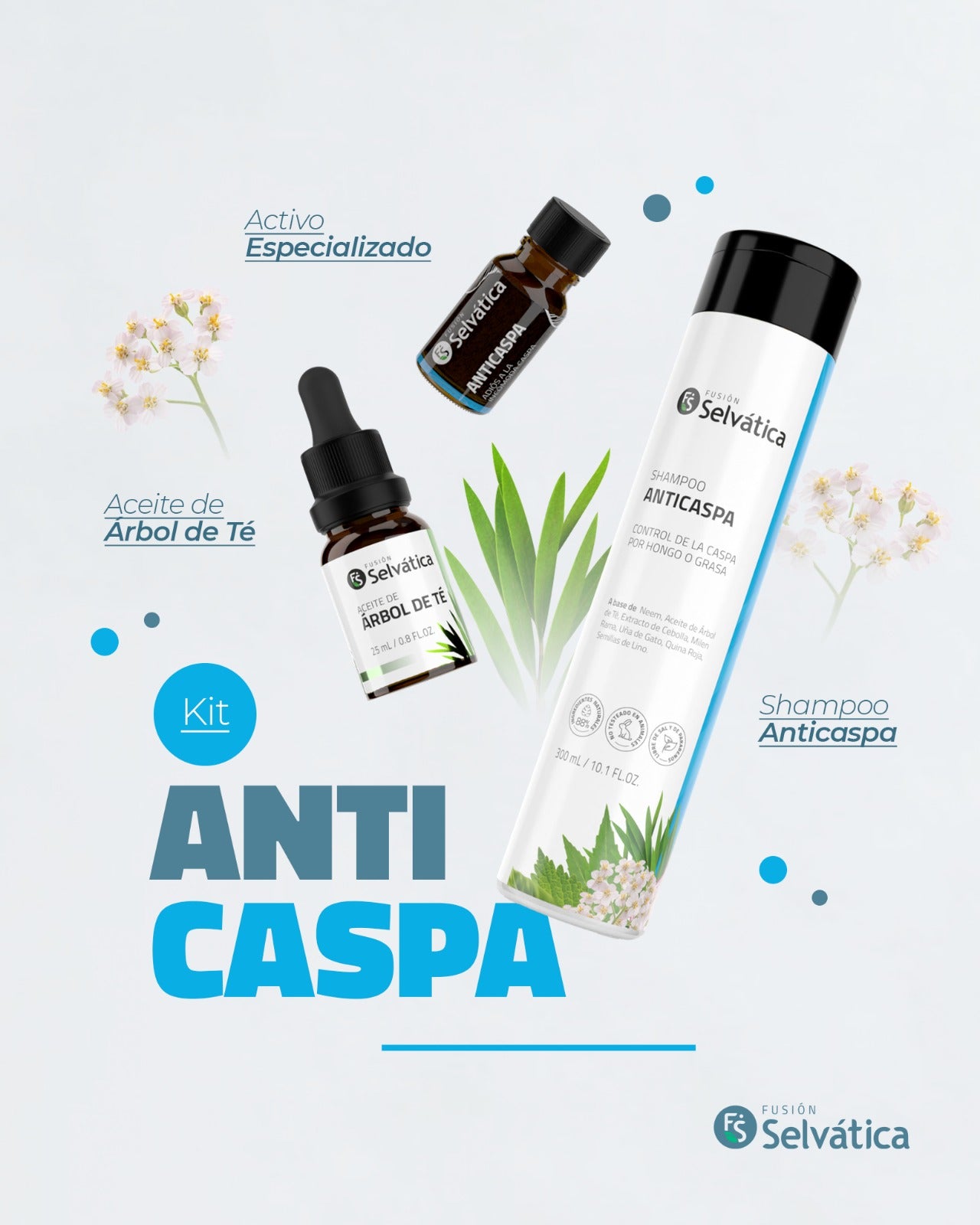 Kit Anticaspa x 300 ml
