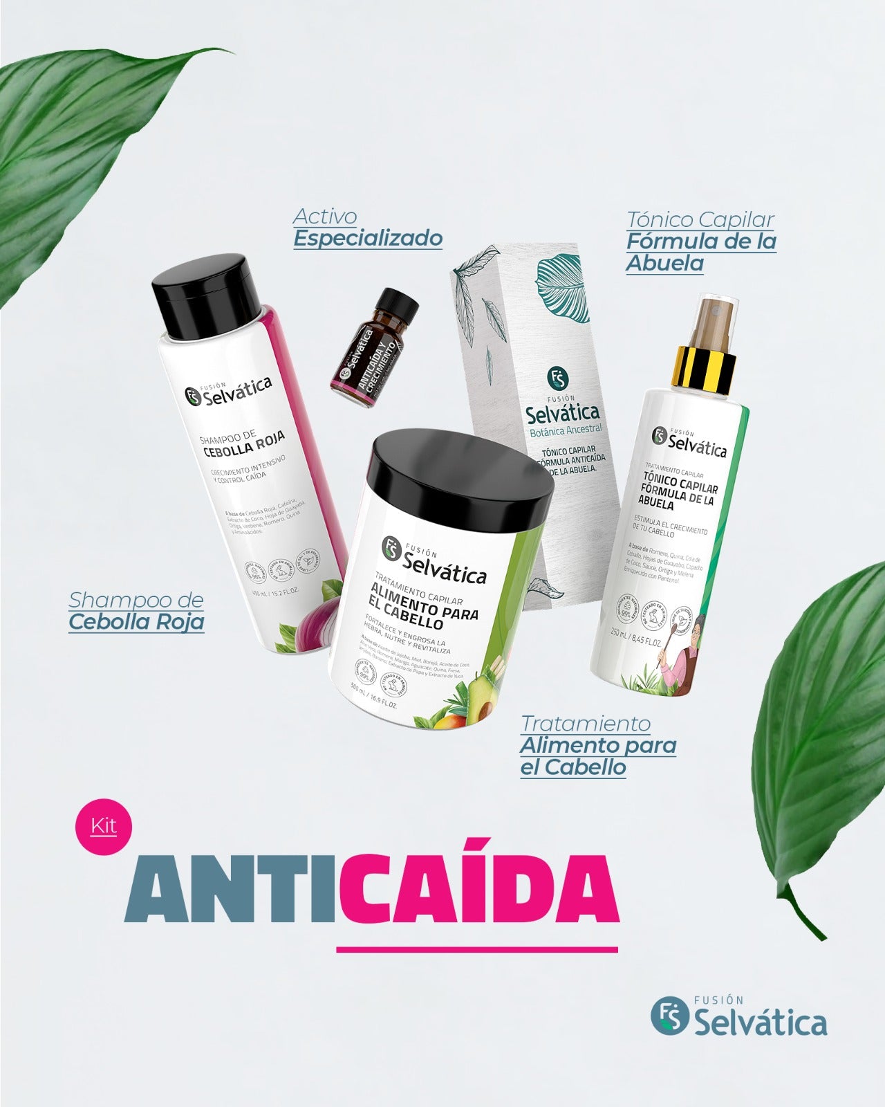 Kit Anticaída Plus OP2 (4 Productos)