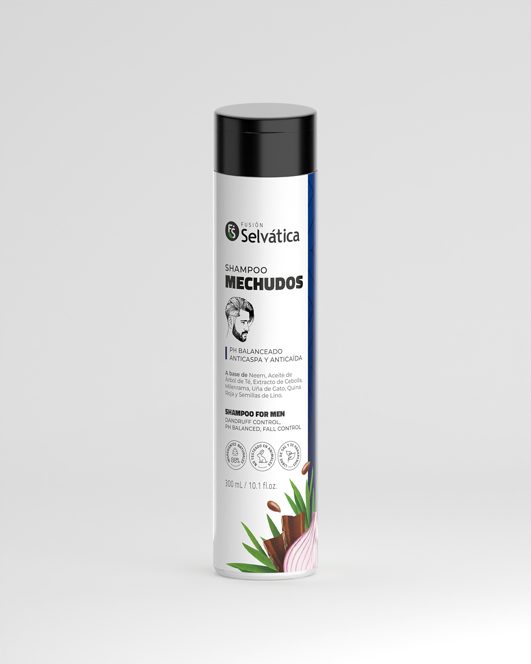 Shampoo Mechudos - For Men 300 ml