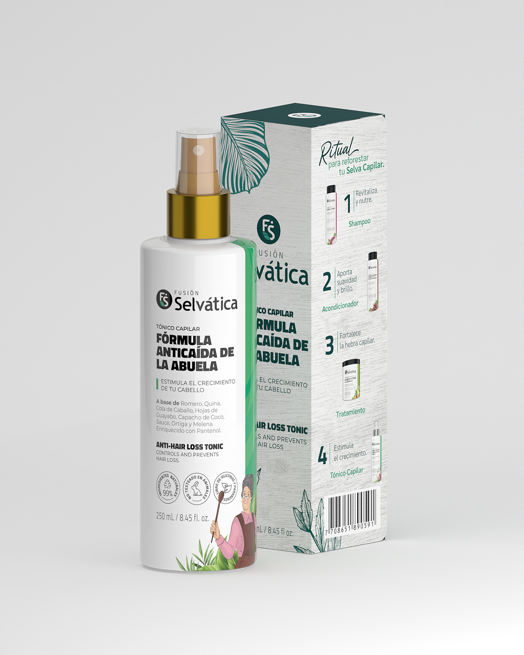 Tónico Anticaída Formula de la Abuela