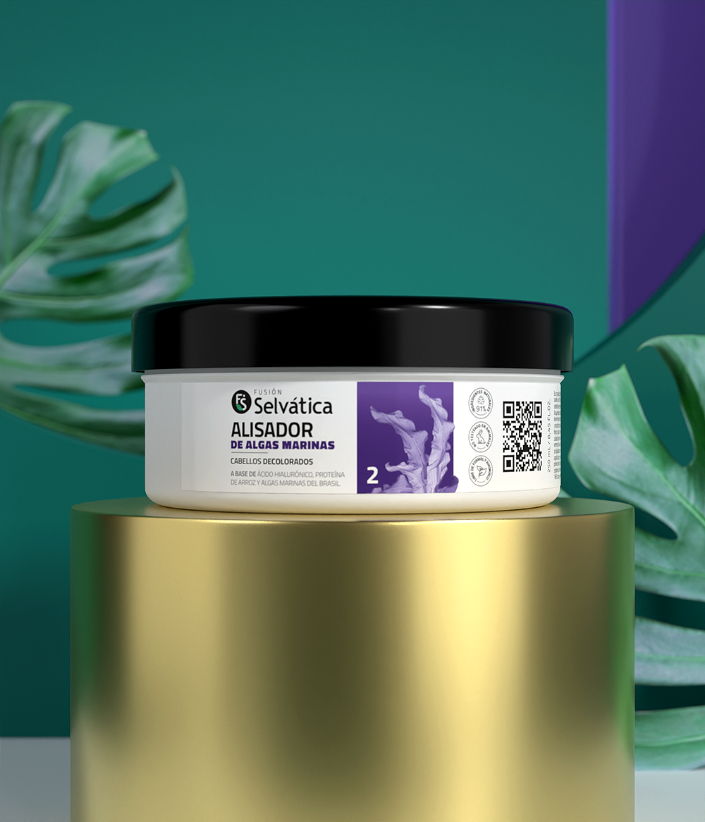 Alisador de Algas Marinas Cabello Decolorado 250 ml