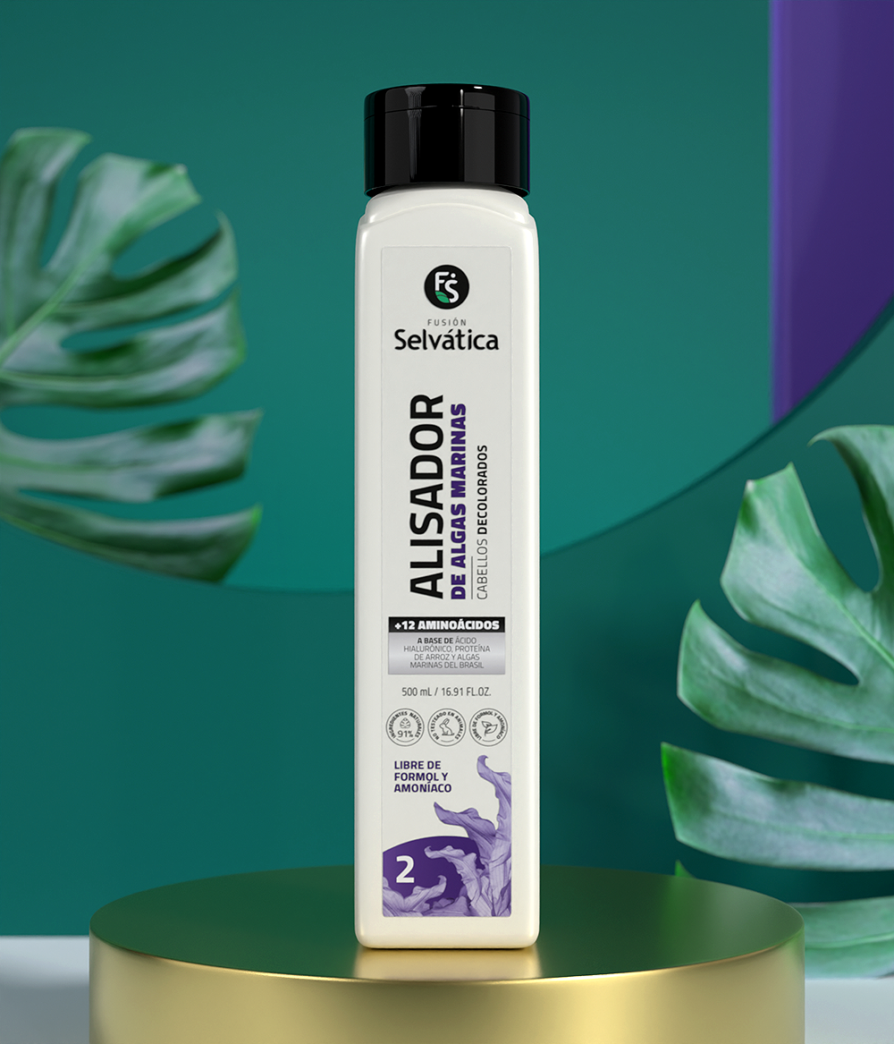 Alisador de Algas Marinas Cabello Decolorado 500 ml