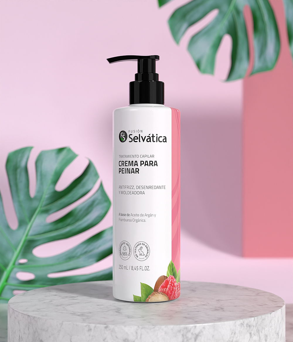 Crema para Peinar Cabellos Lisos y Finos