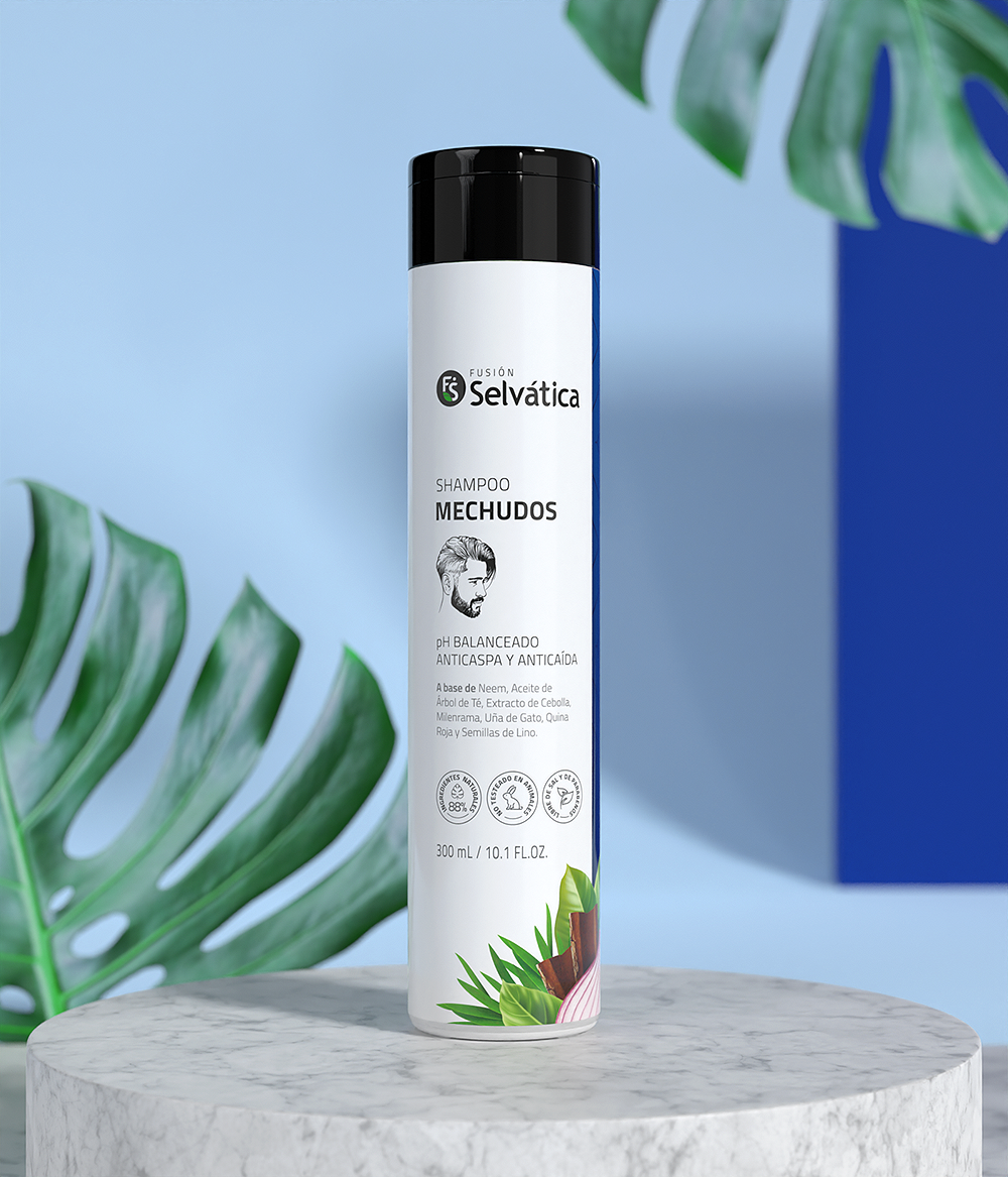 Shampoo Mechudos - For Men 300 ml