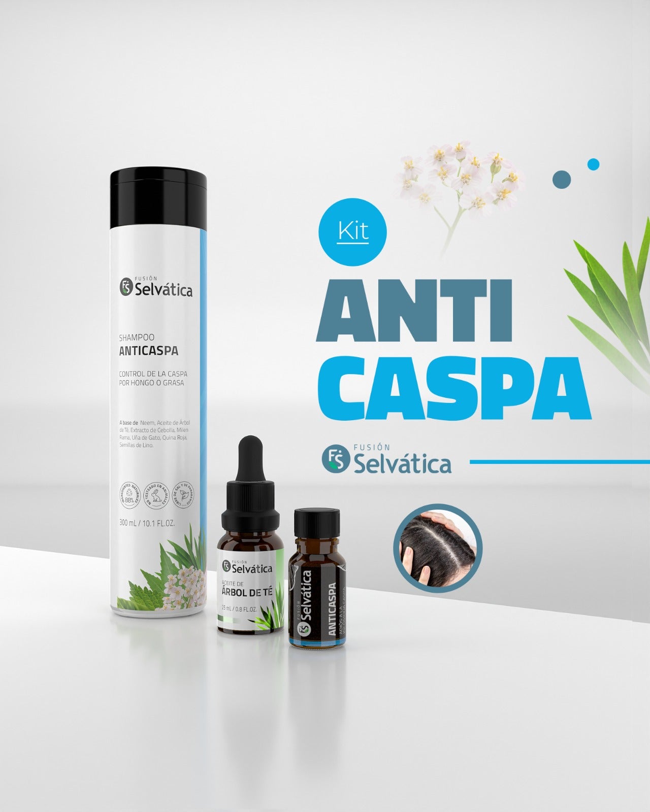 Kit Anticaspa x 300 ml