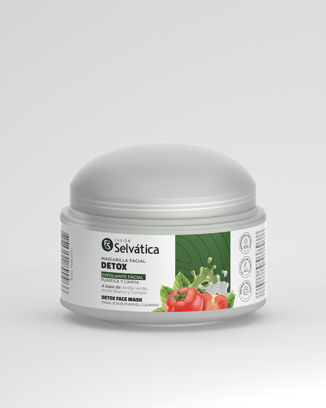 Mascarilla Facial (Detox) - Exfoliante