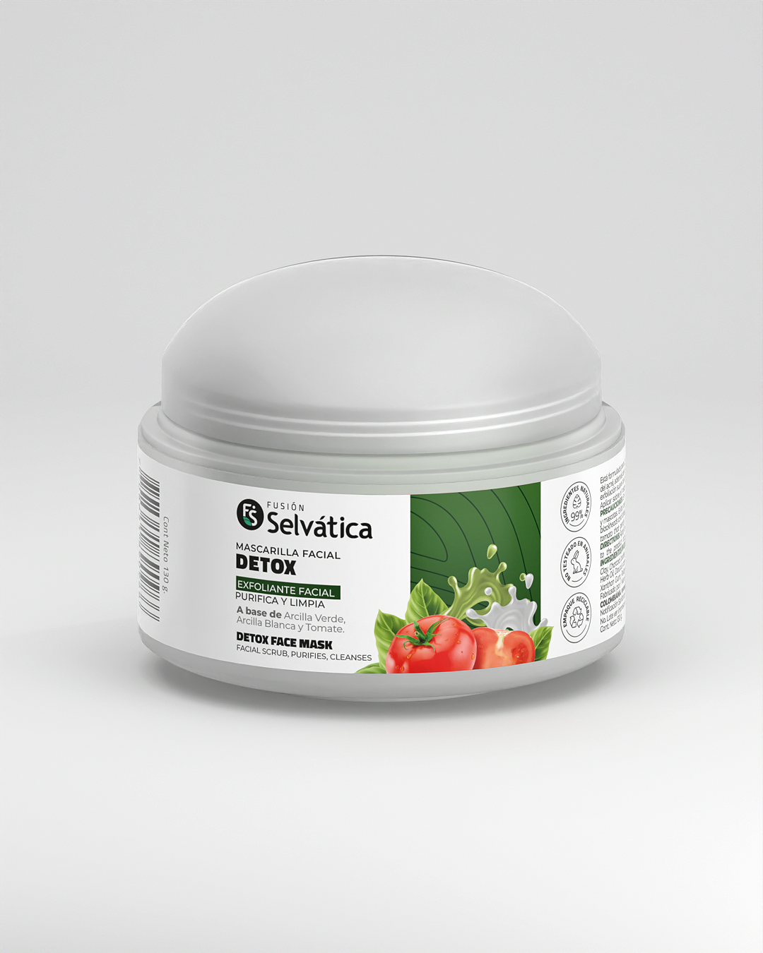 Mascarilla Facial (Detox) - Exfoliante