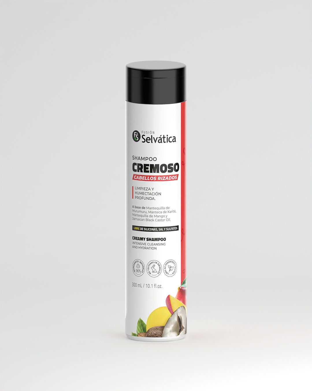 Shampoo Cremoso Cabello Rizado 300 ml