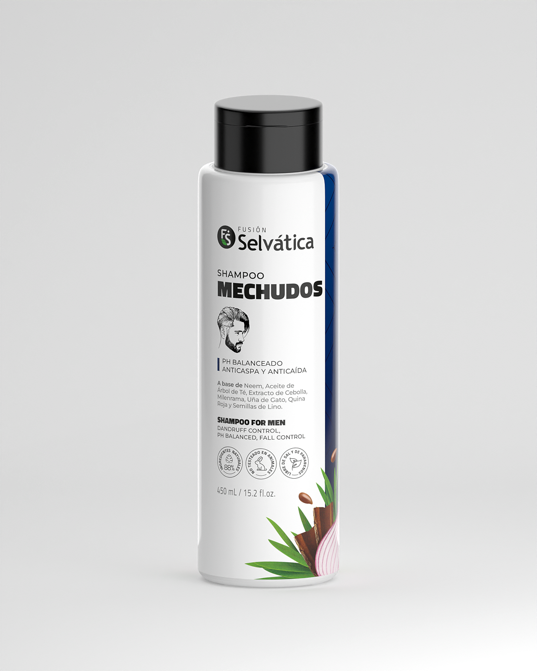 Shampoo Mechudos - For Men 450 ml