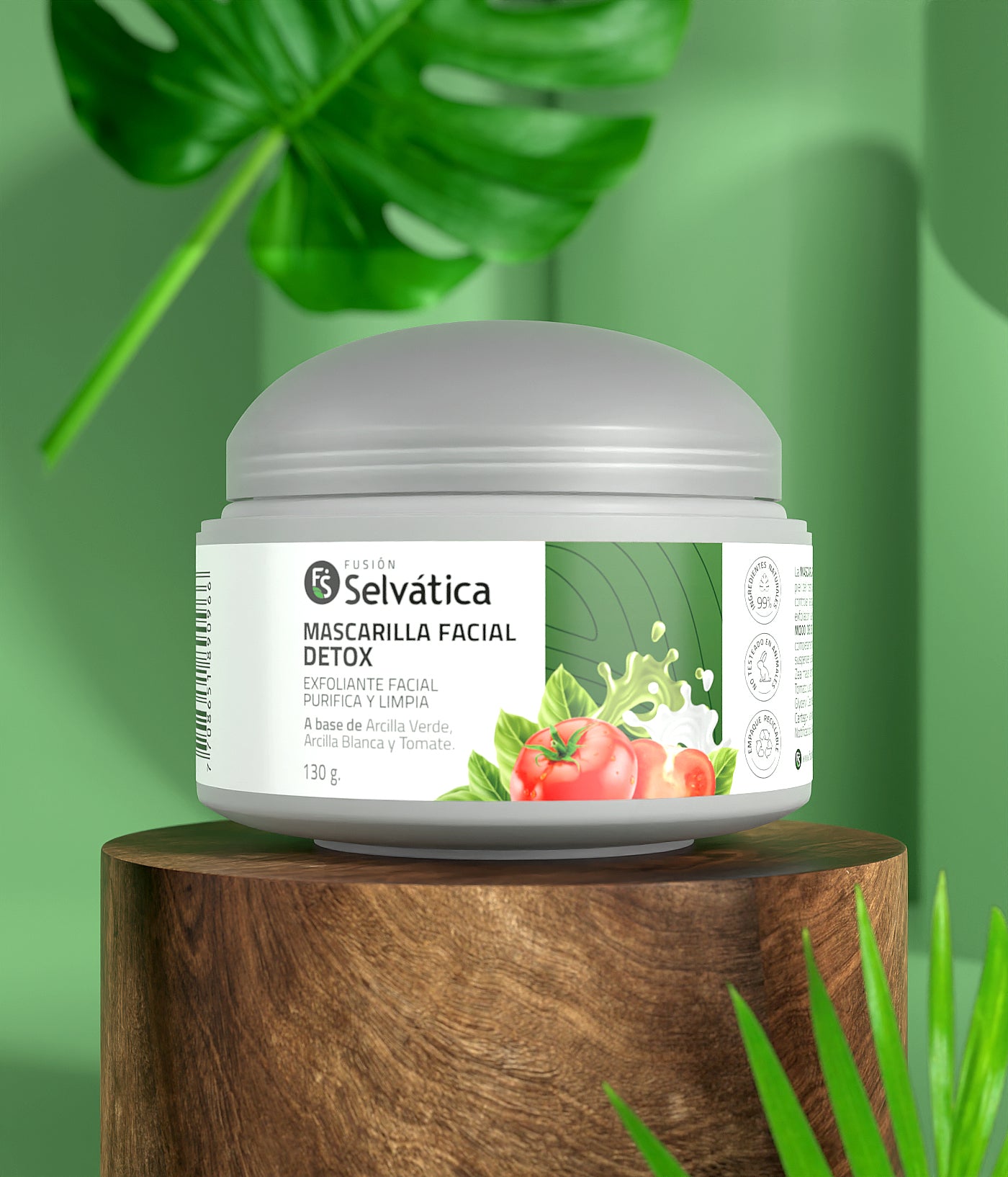 Mascarilla Facial (Detox) - Exfoliante